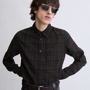 Vintage Yves Saint Laurent CASSANDRE Button Up Shirt, SZ Small (14.5 32/33)